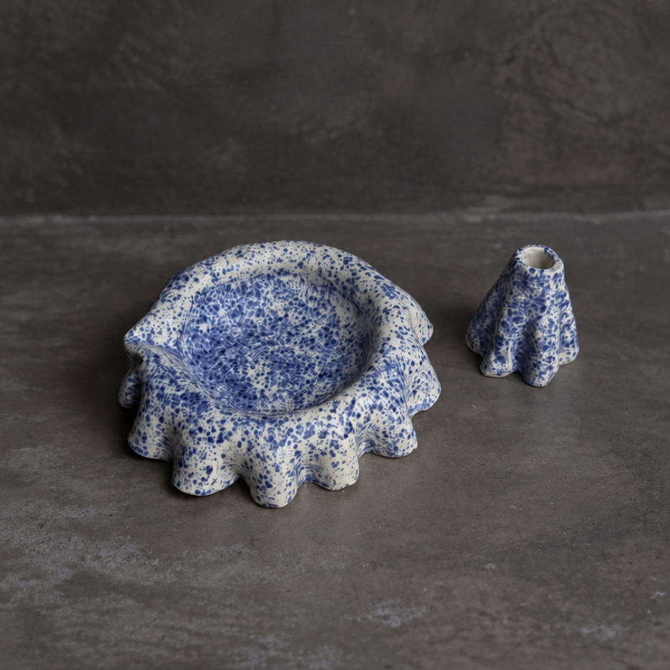 HANDMADE-ISH CHAWAN SET